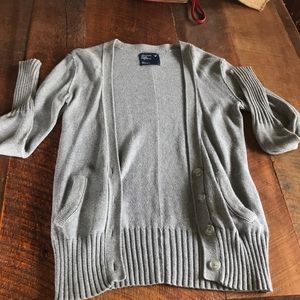 American Eagle grey cardigan